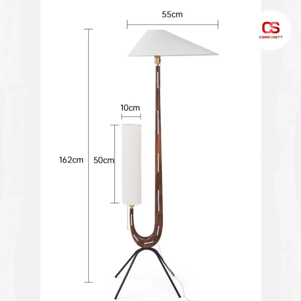 Đèn sàn, đèn cây đứng phong cách cổ điển độc đáo, decor trang  phòng ngủ, phòng khách, quán cà phê - Ảnh 3