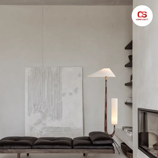 Đèn sàn, đèn cây đứng phong cách cổ điển độc đáo, decor trang  phòng ngủ, phòng khách, quán cà phê - Ảnh 6