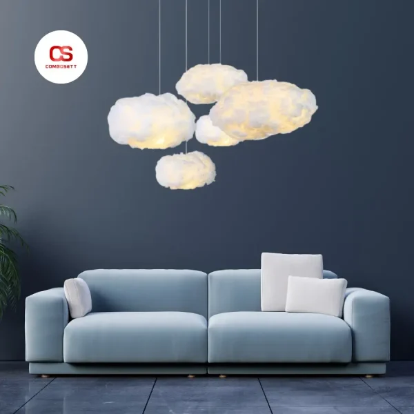 Đèn Thả Đám Mây Cotton 15D - Hình ảnh 3