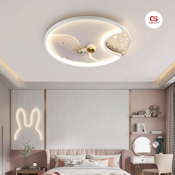 Đèn Led Ốp Trần Gắn Tường Phi Hành Gia Tinh Nghịch - Hình ảnh 3