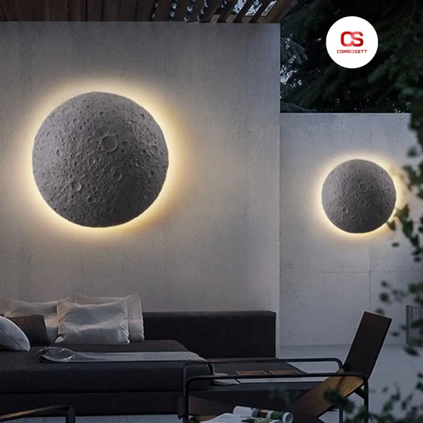 Đèn tường 3D phù điêu - Hình ảnh 3