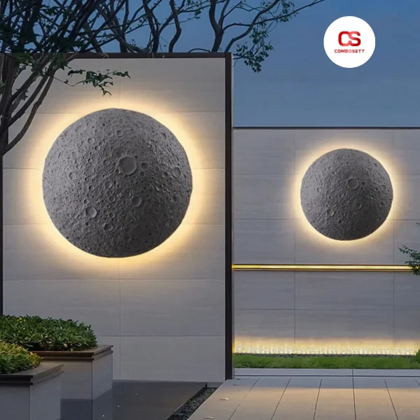 Đèn tường 3D phù điêu - Hình ảnh 4