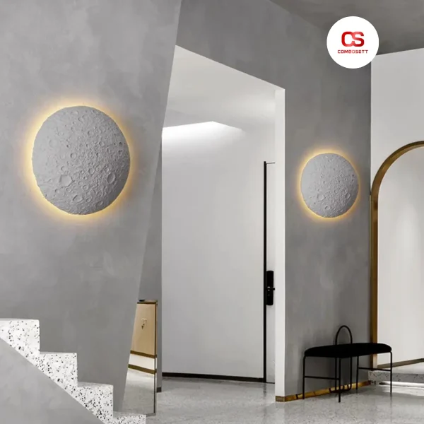 Đèn tường 3D phù điêu - Hình ảnh 5