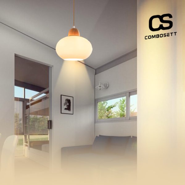Đèn Chùm Trái Hồng Treo Thả Decor Phòng Ngủ,Bàn Ăn,Bếp,Quán Chill - Hình ảnh 4