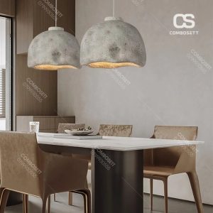 Đèn Chùm LED Xám Nâu