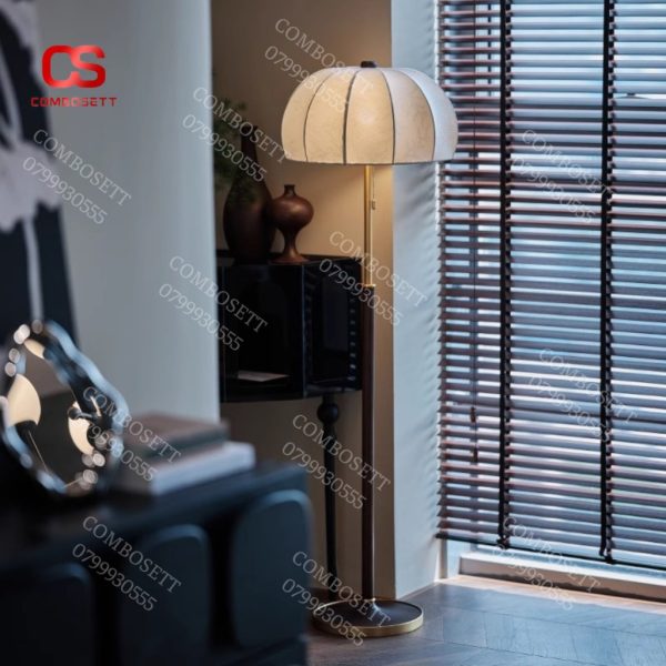 Đèn Đứng Thân Gỗ Phong Cách Mới Lạ, Điệu Đà Trang Trí Không Gian Phòng Khách, Phòng Ngủ, Bàn Đọc Sách - Hình ảnh 3