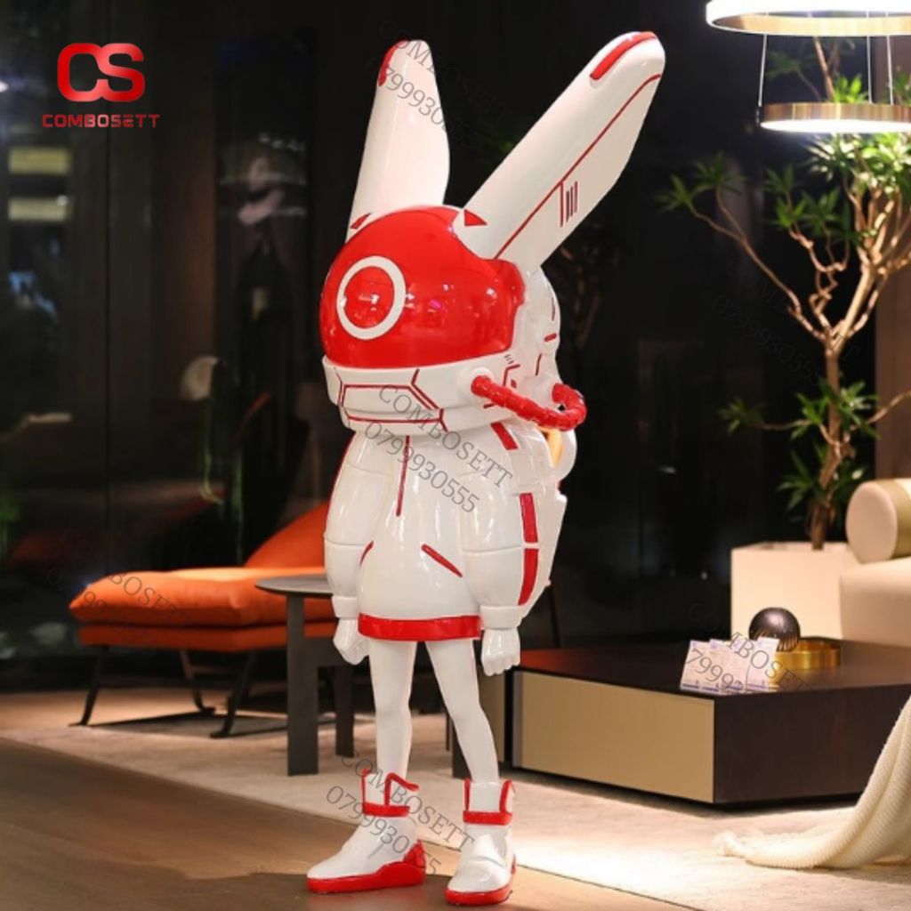 Đèn Led Bearbrick Điêu Khắc Ấn Tượng Trang Trí Không Gian Quán Bar, Quán Cafe, Khu Triển Lãm - Ảnh 7