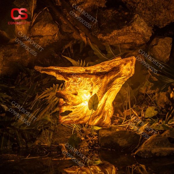 Đèn Led Gốc Cây Trang Trí Không Gian Sân Vườn, Ngoài Trời Sinh Động, Ấn Tượng Và Thu Hút - Hình ảnh 6