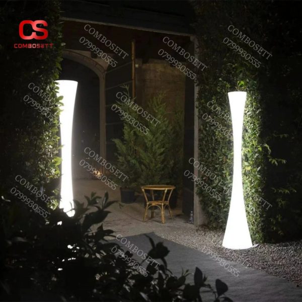 Đèn Sàn Hình Lọ Hoa Eo Nhỏ Mới Mẻ Phong Cách Hiện Đại, Trang Trí Không Gian Ngoài Trời, Phòng Khách, Phòng Ngủ - Hình ảnh 6
