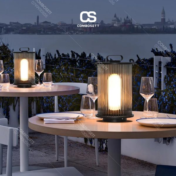 Đèn Sân Vườn Năng Lượng Mặt Trời, Đèn Led Hình Trụ Chống Nước Phong Cách Bắc Âu Decor Mọi Không Gian Sống Sinh Động - Hình ảnh 9