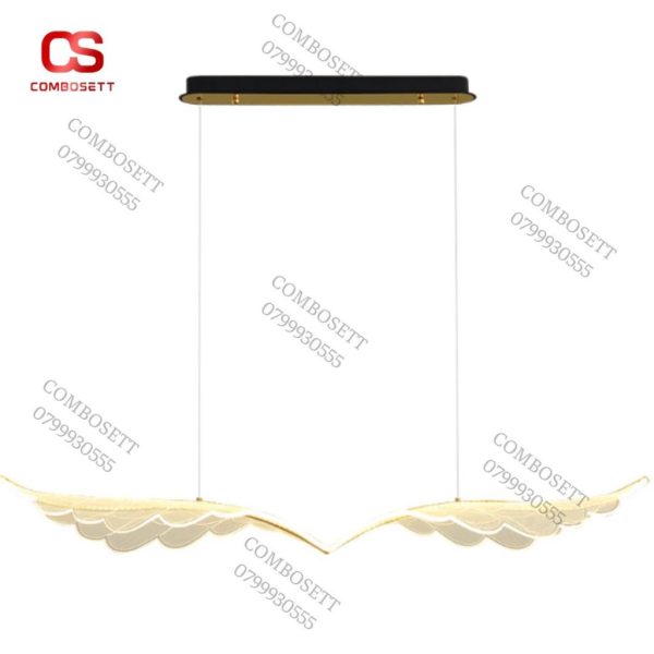 Đèn Thả Trần Đôi Cánh Thiên Thần Phong Cách Bắc  Âu Cho Không Gian Phòng Khách, Phòng Ngủ, Phòng Bếp - Hình ảnh 5