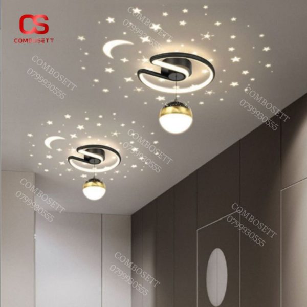 Đèn Thả Trần Quả Cầu, Đèn Led Hiện Đại Thả Trần Trang Trí Phòng Khách Phòng Ngủ - Hình ảnh 3