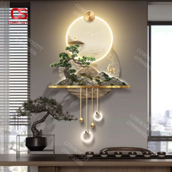 Đèn Tranh Phong Cảnh Nghệ Thuật Trang Trí Lối Đi, Hành Lang, Phòng Khách, Decor Không Gian - Hình ảnh 7
