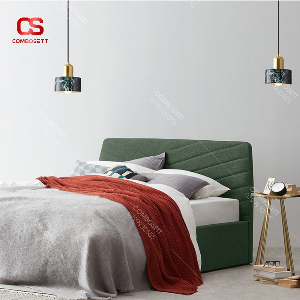 Phòng ngủ trở nên lãng mạn hơn với đèn thả trần
