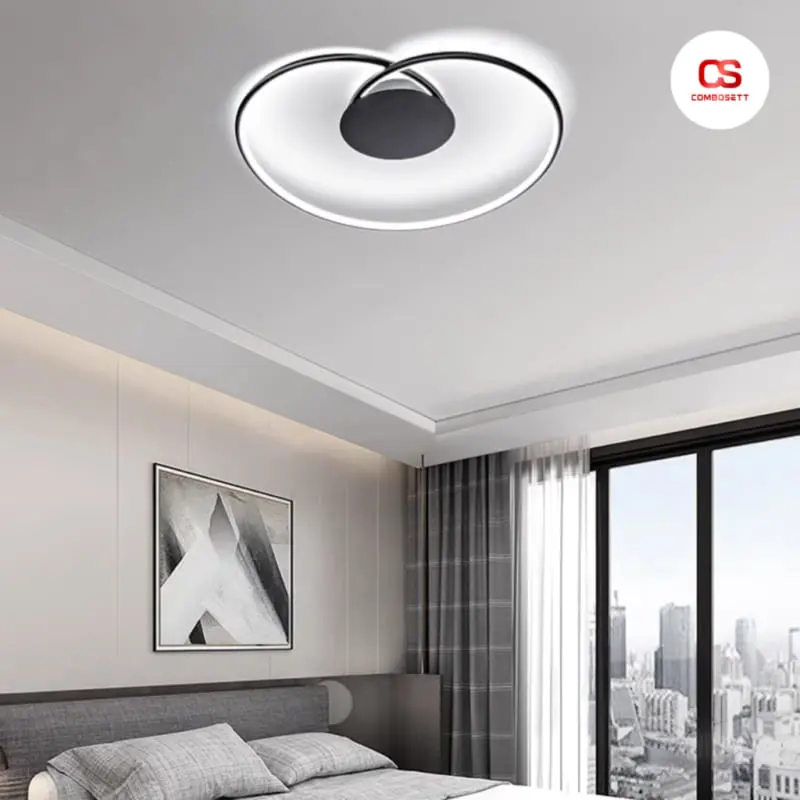 den-treo-tran-phong-ngu-combosett-3-e1698050924251 Đèn Led Ốp Trần Xoáy Tròn Phong Cách Bắc Âu decor phòng ngủ