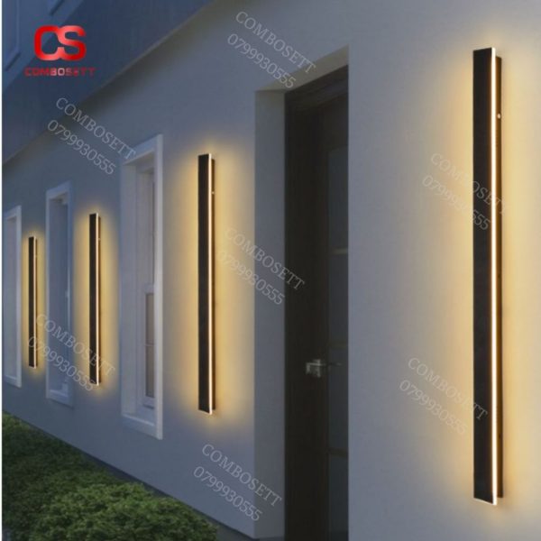 Đèn Tường Led Chống Nước Ngoài Trời Cho Không Gian Sân Vườn, Sân Thượng, Ban Công - Hình ảnh 4