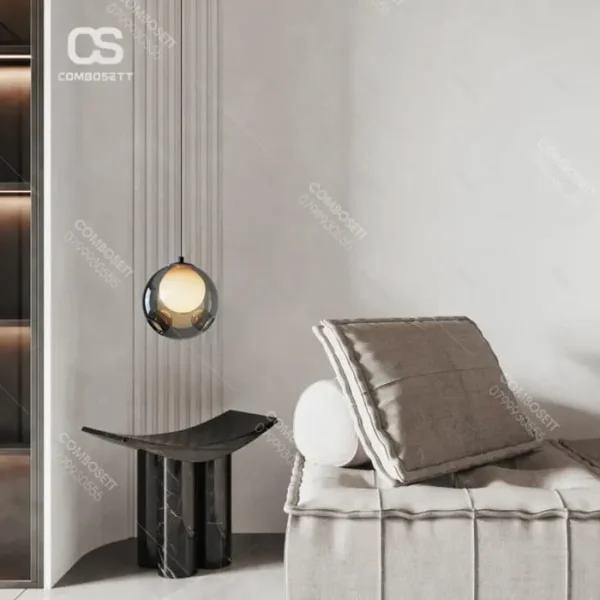 Đèn Thả Trần Tròn Đơn Điệu – SKU 5238 - Hình ảnh 3