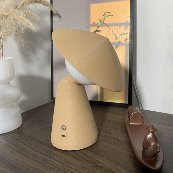 Đèn Bàn Led Sạc Di Động, Đèn Bàn Trang Trí Sáng Tạo Bắc Âu 3 Chế Độ Màu - Hình ảnh 7