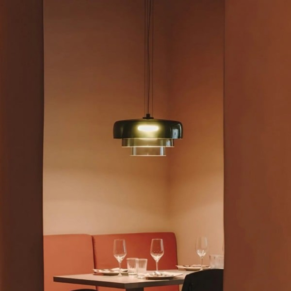 Đèn Thả Thủy Tinh Hiện Đại Đèn Thả Bắc Âu Ánh Sáng Trung Tính Decor Phòng Khách/ Phòng Ăn/ Nhà Hàng - Hình ảnh 8