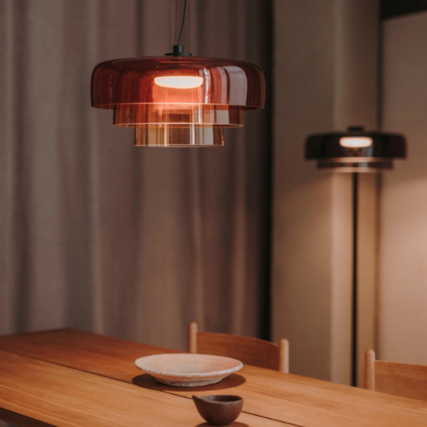 Đèn Thả Thủy Tinh Hiện Đại Đèn Thả Bắc Âu Ánh Sáng Trung Tính Decor Phòng Khách/ Phòng Ăn/ Nhà Hàng - Hình ảnh 6