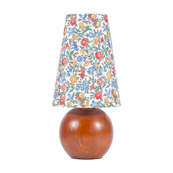 Đèn Bàn Cổ Điển Chao Vải Hoa, Đèn Bàn Retro 3 Chế Độ Màu Deocr Phòng Khách/Phòng Ngủ/ Bàn Học - Ảnh 5