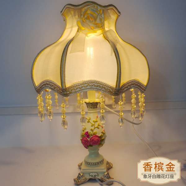 Đèn Bàn Cổ Điển Châu Âu Cổ Điển Sang Trọng Decor Phòng Khách/ Phòng Ngủ - Hình ảnh 8