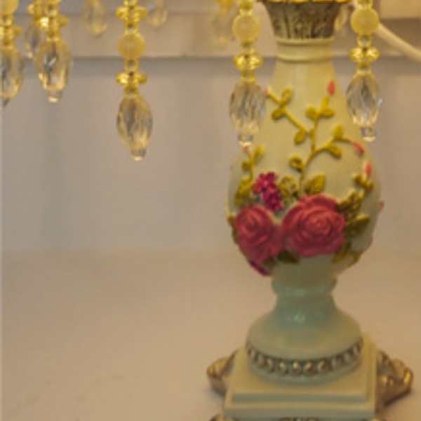 Đèn Bàn Cổ Điển Châu Âu Cổ Điển Sang Trọng Decor Phòng Khách/ Phòng Ngủ - Hình ảnh 4