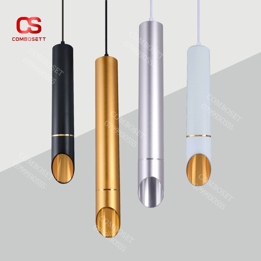 Đèn Chùm Ống Dài Vát 1 Đầu