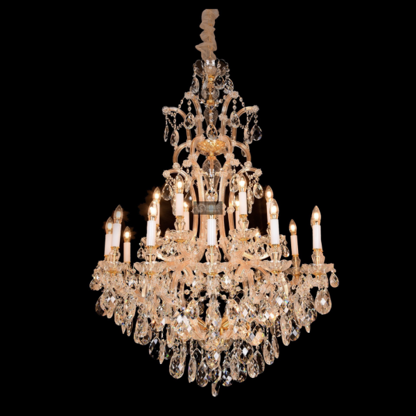 Đèn Chùm Pha Lê Cổ Điển, Đèn Chùm Phong Cách Châu Âu Sang Trọng Decor Phòng Khách/ Biệt Thự - Ảnh 7