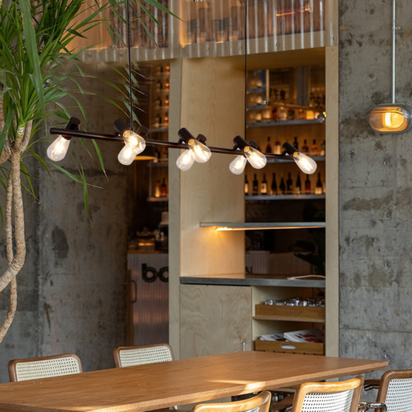 Đèn Led Treo Thả Bóng Thủy Tinh Cổ Điển Decor Quầy Bar, Nhà Hàng, Quán Cà Phê - Hình ảnh 8