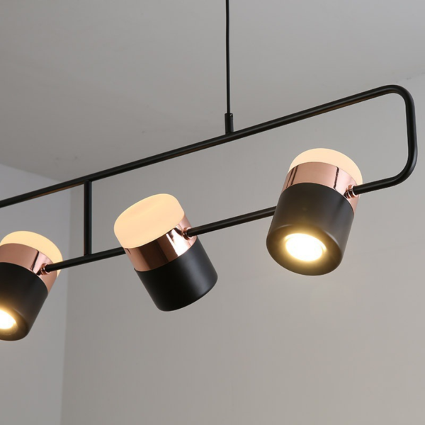Đèn Led Khung Chữ Nhật 6 Ống, Đèn Thả Bàn Ăn Ngang Hiện Đại - Hình ảnh 2