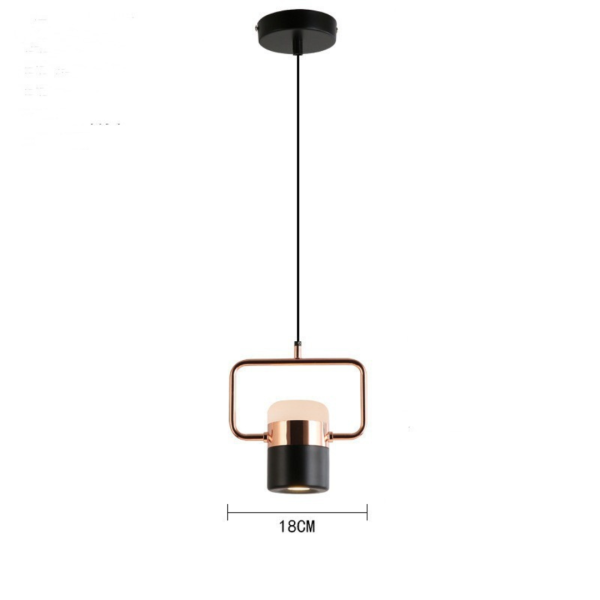 Đèn Led Khung Chữ Nhật 6 Ống, Đèn Thả Bàn Ăn Ngang Hiện Đại - Hình ảnh 5