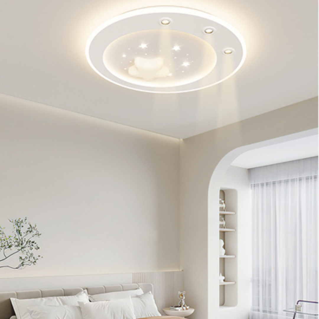 Đèn led ốp trần ngôi sao decor không gian phòng ngủ cho bé