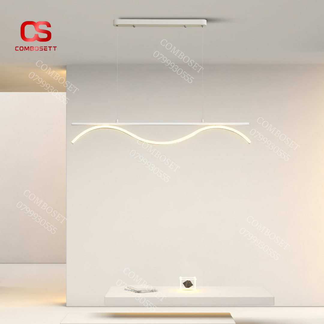 Đèn Led Thanh Dài Uốn Lượn tượng trưng cho sự nhẹ nhàng, sang trọng