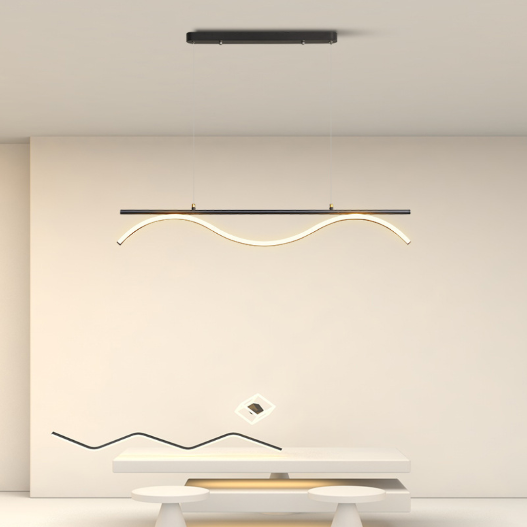 Đèn Led Thanh Dài Uốn Lượn Phong Cách Đơn Giản Dceor Nhiều Không Gian - 3 Chế Độ - Ảnh 6