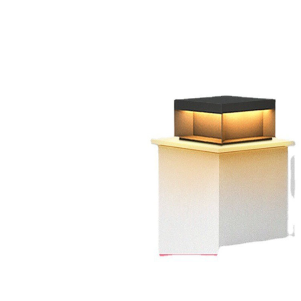 Đèn Led Trang Trí Sân Vườn, Đèn Trụ Ngoài Trời Bằng Thép Không Gỉ - Hình ảnh 8