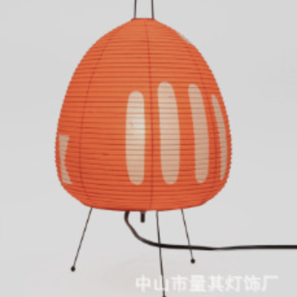Đèn Bàn Giấy Gạo Isamu Noguchi Phong Cách Wabi-Sabi, Đèn Bàn Kết Hợp Đèn Sàn Dùng Deocr Phòng Khách - Hình ảnh 6