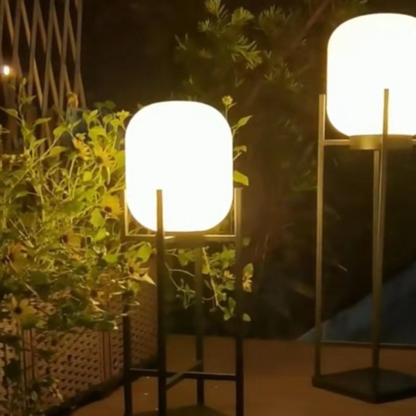 Đèn Sân Vườn Năng Lượng Mặt Trời Phong Cách Trung Hoa, Đèn Led Ngoài Trời - Hình ảnh 6