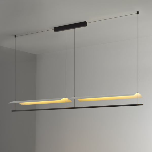 Đèn Thả Trần Thanh Bán Nguyệt Decor Bàn Ăn, Đèn Thả Trần Phong Cách Trung Hoa - Hình ảnh 2