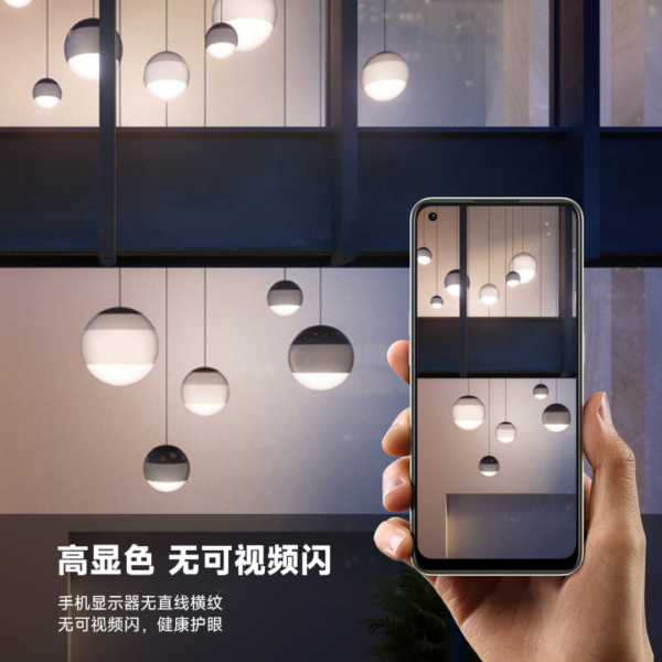 Đèn Thả Trần Quả Cầu 2 Màu, Đèn Chùm Led Trang Trí Phòng Gia Đình Đèn Treo Cho Phòng Ngủ Đèn Chiếu Sáng Trong Nhà Gradient - Hình ảnh 6