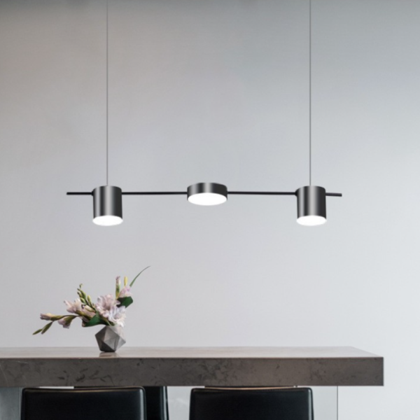 Đèn Thả Trần Bằng Đồng 3-5-6 Đầu, Đèn Chùm Led Điều Chỉnh Độ Sáng Hiện Đại Phòng Khách Nhà Bếp - Hình ảnh 2