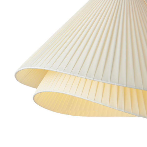 Đèn Thả Trần Chao Xếp Ly Hình Tam Giác, Đèn Treo Decor Phong Cách Pháp - Hình ảnh 7