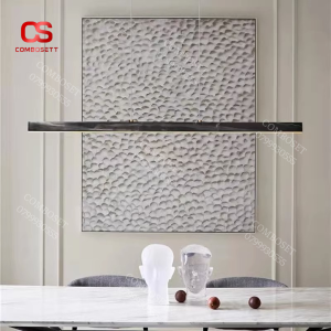 Đèn thả trần đá cẩm thạch xanh thiết kế đơn giản tinh tế