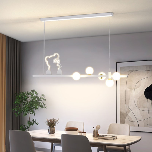 Đèn Thả Trần Hình Động Vật Ngộ Nghĩnh Đáng Yêu Dùng Decor Bàn Ăn - Hình ảnh 6