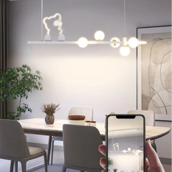 Đèn Thả Trần Hình Động Vật Ngộ Nghĩnh Đáng Yêu Dùng Decor Bàn Ăn - Hình ảnh 4
