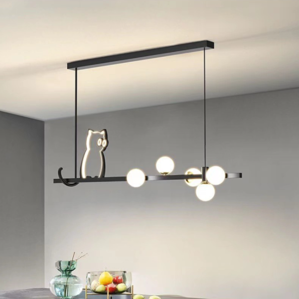 Đèn Thả Trần Hình Động Vật Ngộ Nghĩnh Đáng Yêu Dùng Decor Bàn Ăn - Hình ảnh 2