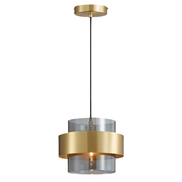 Đèn Thả Trần Hình Trụ Chao Thủy Tinh, Đèn Thả Trần Mini Bắc Âu Dùng Trang Trí - Hình ảnh 6