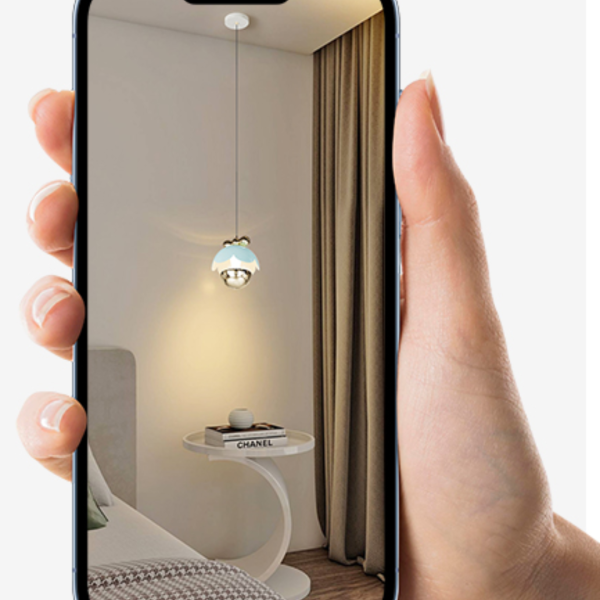 Đèn Thả Trần Nụ Hoa Nở Bảo Vệ Mắt, Đèn Thanh Dài Bàn Ăn Tích Hợp Chế Độ Điều Khiển Thông Minh - Hình ảnh 2