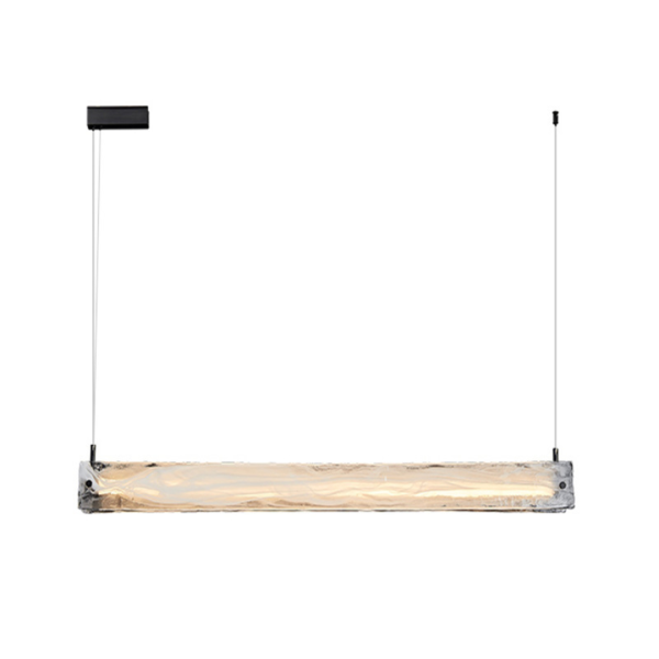 Đèn Thả Trần Thủy Tinh Ý Tối Giản  Ánh Sáng Hiện Đại Sang Trọng Đơn Giản Decor Nhà Hàng Quầy Bar - Hình ảnh 6