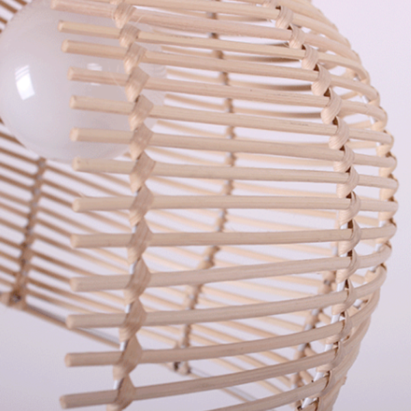 Đèn Treo Mây Tre Đan Nhiều Mẫu Mã, Đèn Thả Thủ Công Decor Mọi Không Gian - Hình ảnh 3